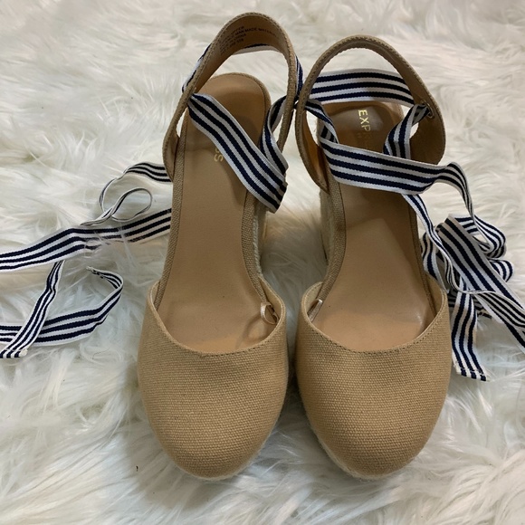 express lace-up wedge shoes - Picture 2 of 5